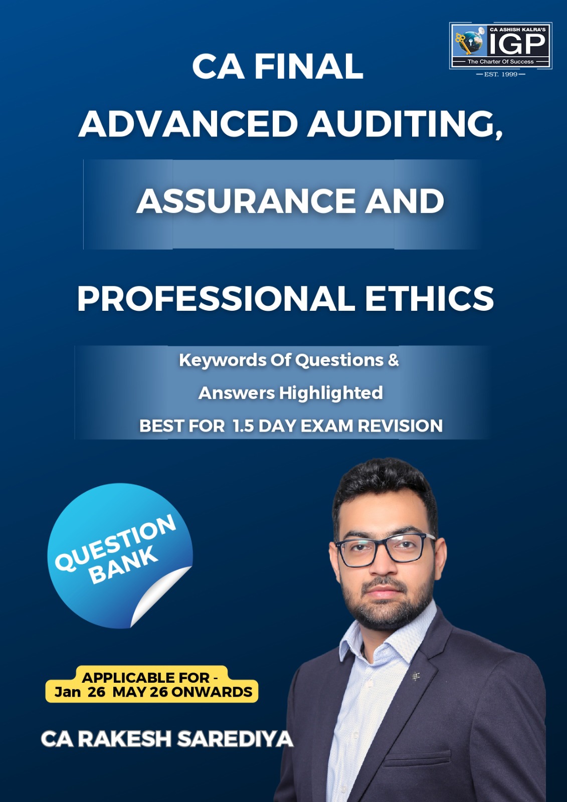 CA-Advanced Audit -CA Rakesh Sarediya